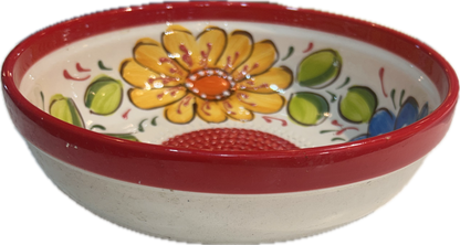 Salad dressing and marinade grater bowls