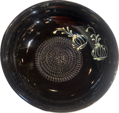 Salad dressing and marinade grater bowls