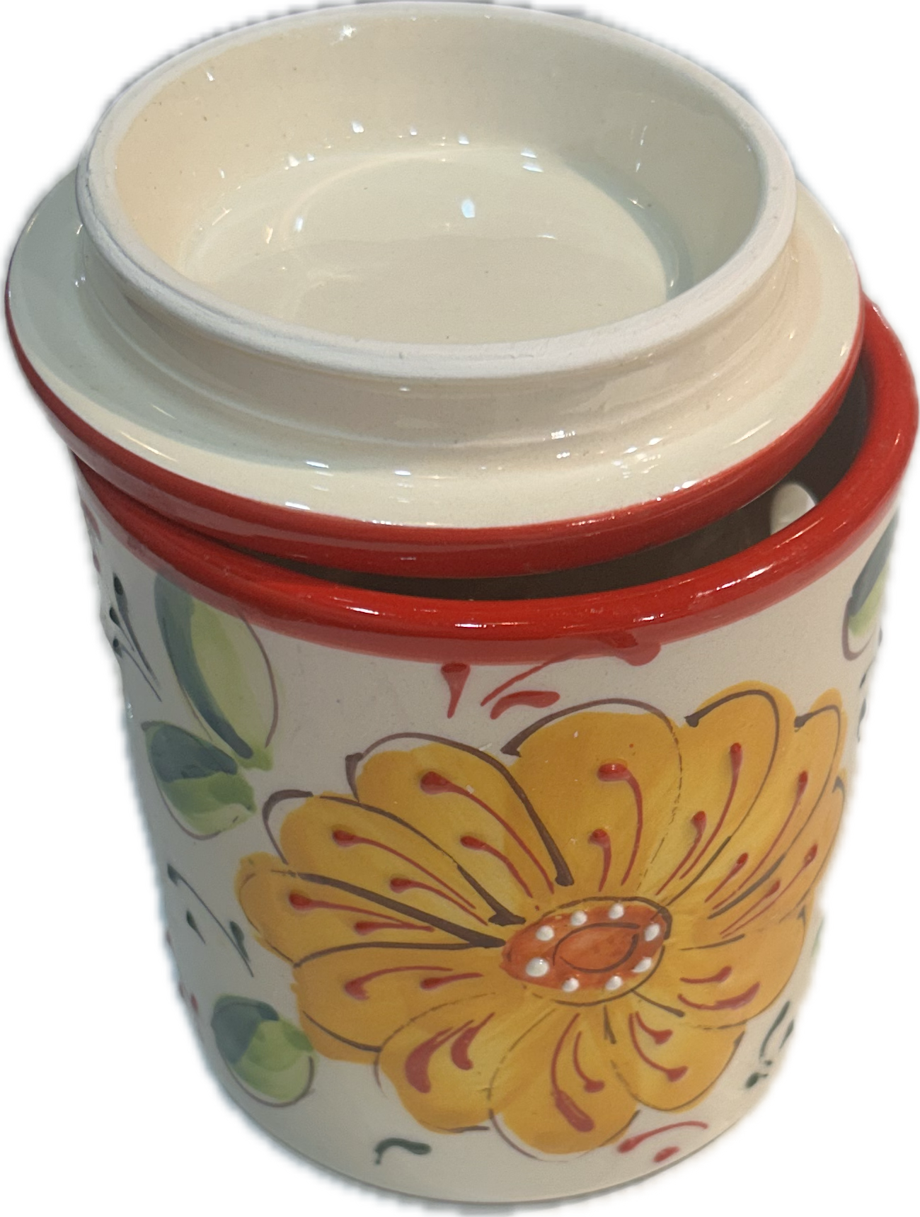 Garlic storage container and roaster