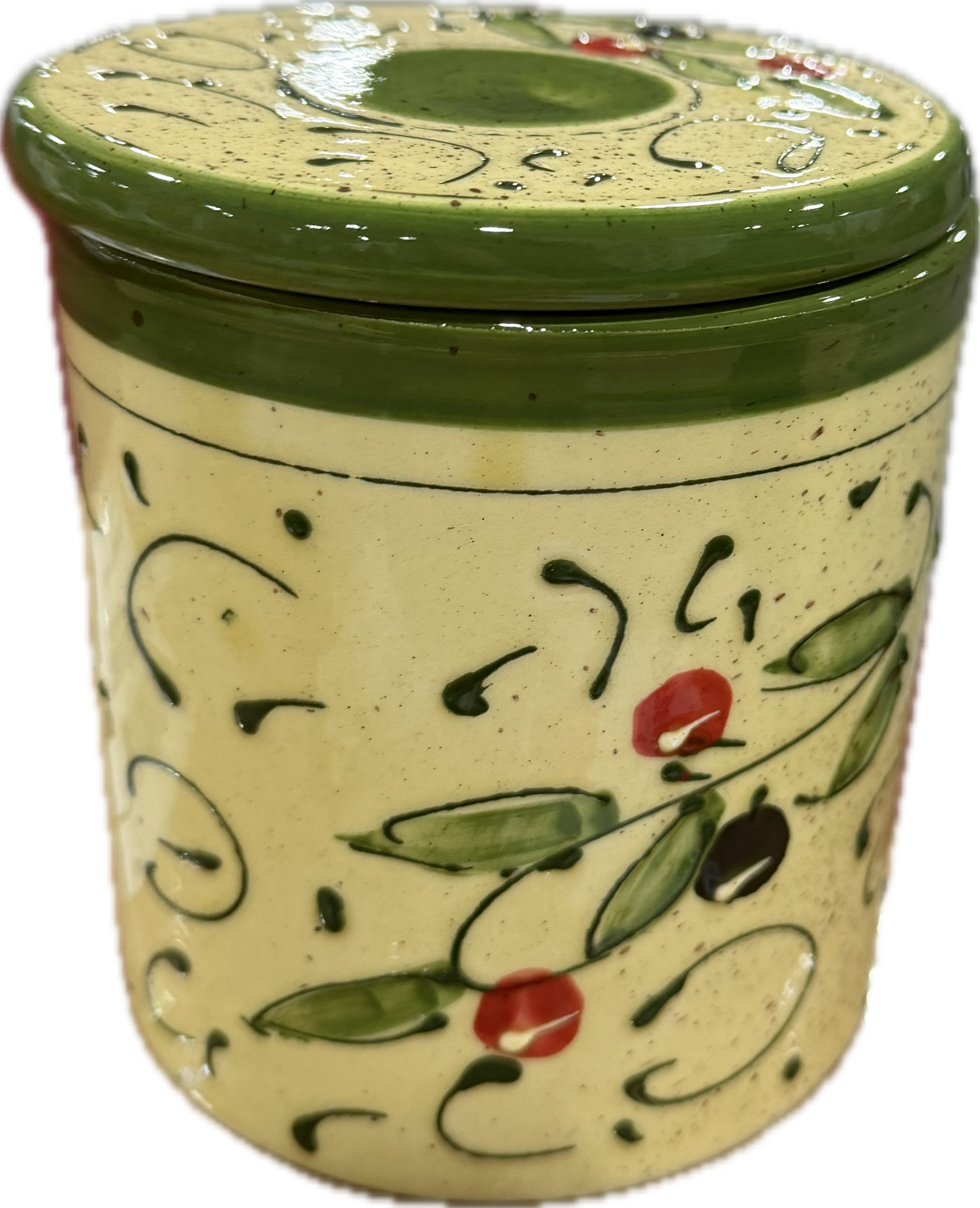 Garlic storage container and roaster