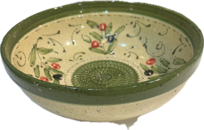 Salad dressing and marinade grater bowls